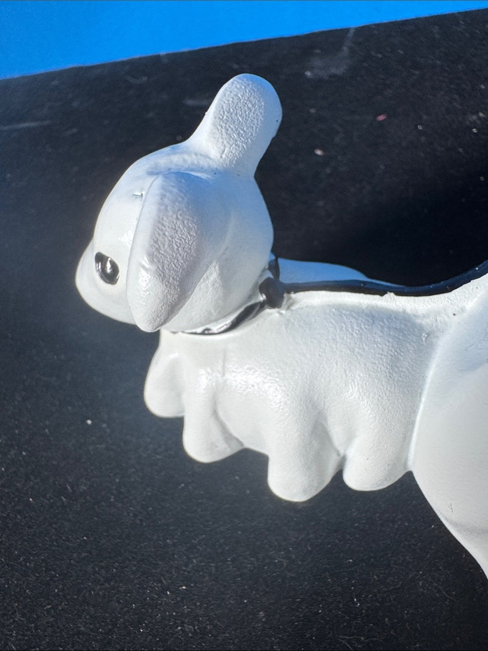 HomeGoods White Ghost Figurine with Puppy on Leash - Picture 9 of 9